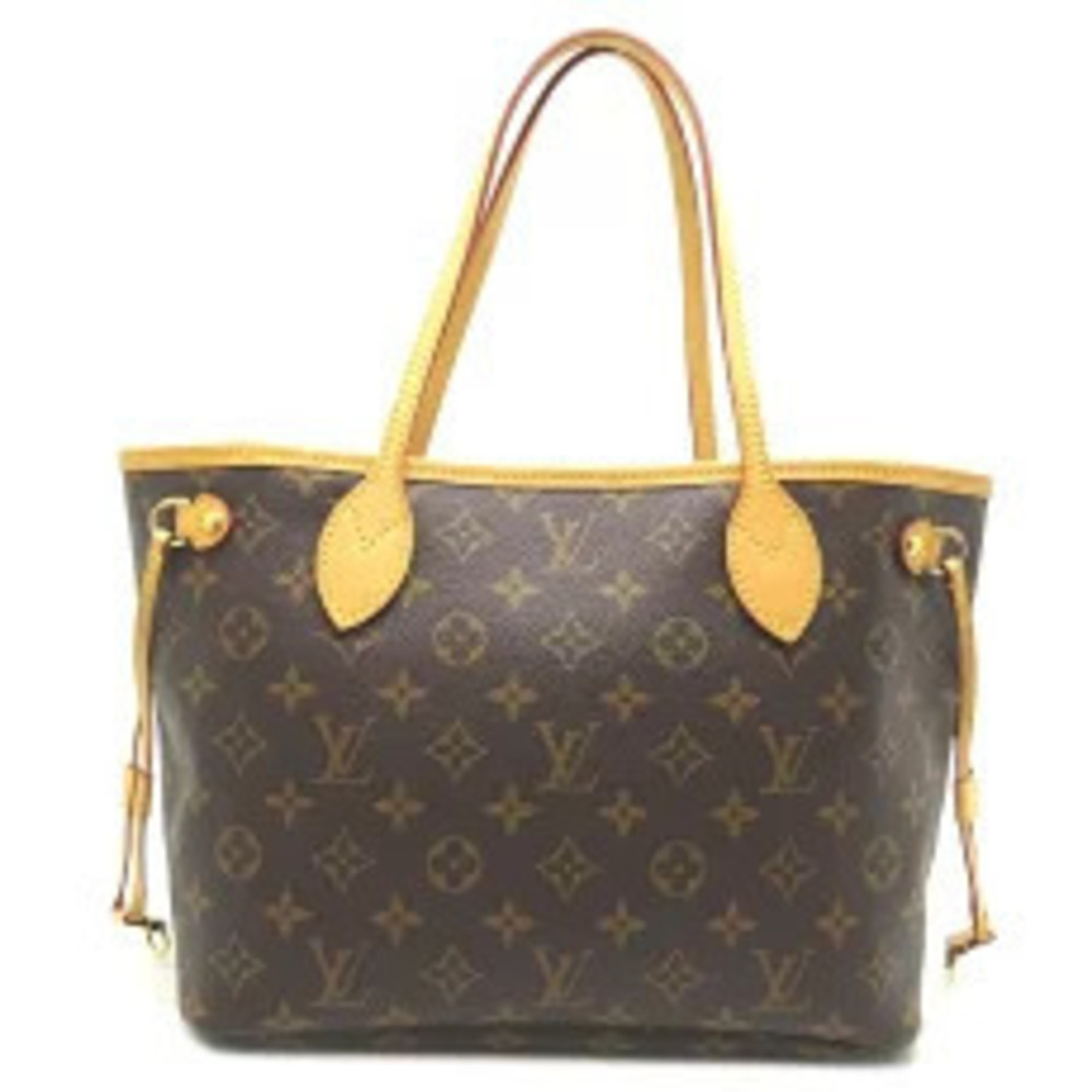Louis Vuitton Pivoine NU Bag Tote Monogram Neverfull Clutch Brown